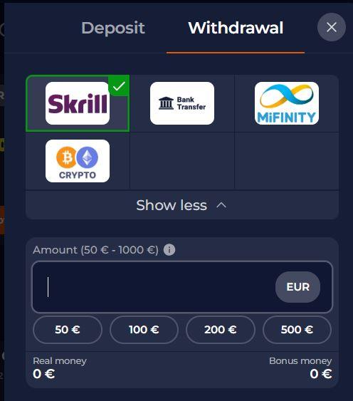 NineCasino Second Deposits